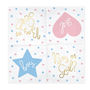 Baby Shower Gender Reveal Party Napkins, thumbnail 4 of 4