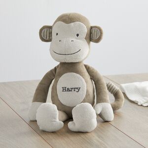 monkey teddy personalised
