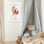 Be Brave Fox Nursery Art Print, thumbnail 3 of 3