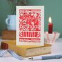 Personalised Floral Happy Birthday Card, thumbnail 1 of 6