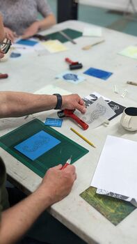 Lino Printing Experience For Two In Bristol, 7 of 9