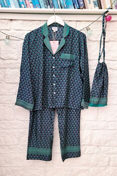 Upcycled Sari Pjs, 4 of 9