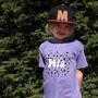 Personalised Leopard Initial Snap Back/ Cap, thumbnail 3 of 3