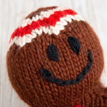 Gingerbread Man Knitting Kit, 6 of 10