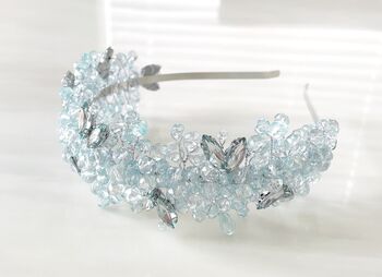 Mint Green Crystal Headband, 2 of 2