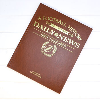 New York Jets Personalised Gift Newspaper Book, 7 of 9