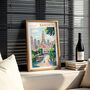 Bangkok, Thailand Poster – Travel Wall Art Print, thumbnail 2 of 7