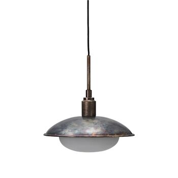 Boston Small Antique Bronze Pendant Light, 2 of 5