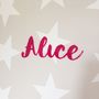 Personalised Acrylic Name Sign In Choice Of Colours, thumbnail 4 of 10
