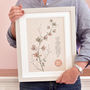 Seedling To Flower Personalised Thank You Print, thumbnail 6 of 8