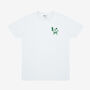 Pizza Menu T Shirt In White, thumbnail 2 of 2