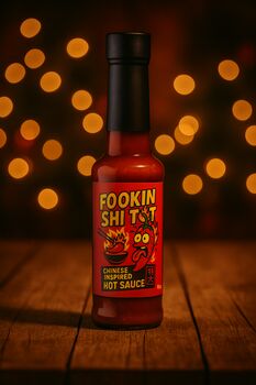 Fire Foods Fookin Shi Tot – Chinese Inspired Garlic And Chilli Hot Sauce, 2 of 2