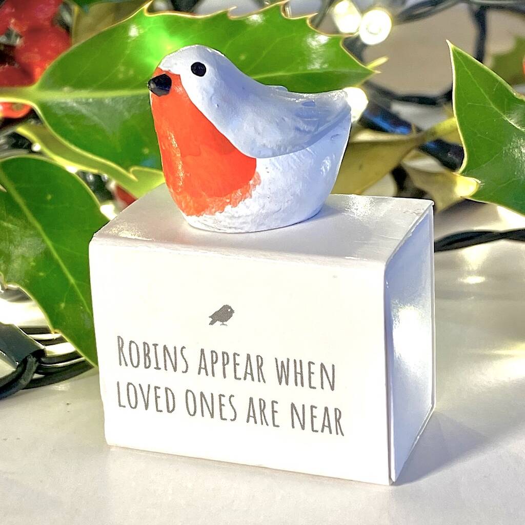 'robins Appear When Loved Ones Are Near’ Token Gift By