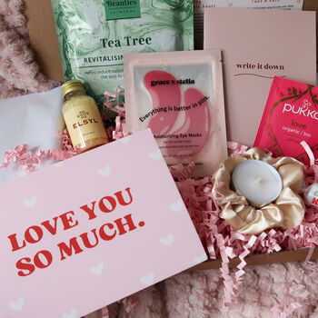 Love You So Much Self Care Pamper Hamper, 2 of 6