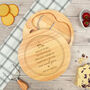 Personalised Poem Wooden Cheese Board For Valentine’s Day, thumbnail 2 of 6