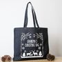 Personalised Christmas Tote Bags, thumbnail 2 of 6