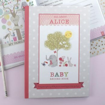 Personalised Baby Year Book, 10 of 11