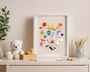 World Of Colour Children's Art Print, 4 of 5
