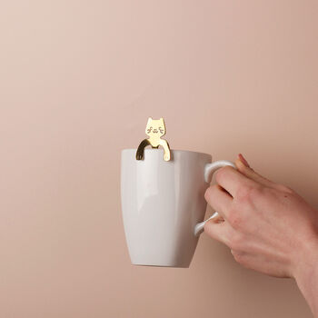 Personalised Stainless Steel Cat Tea Spoon, 9 of 9