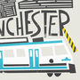 Manchester City Print, thumbnail 3 of 7