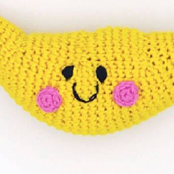 Handmade Friendly Banana Fair Trade Toy, 4 of 4