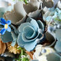 Personalised Ashbourne Floral Autumn Wreath, thumbnail 4 of 5