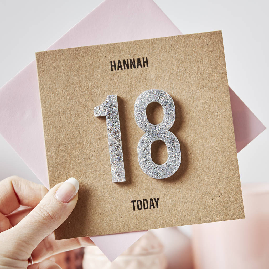 Personalised 18th Birthday Card, 1 of 4