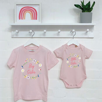 Easter Floral Wreath Personalised Kids T Shirt, 4 of 7