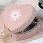 Customisable Sun Pink Heart Jewellery Case, thumbnail 1 of 10