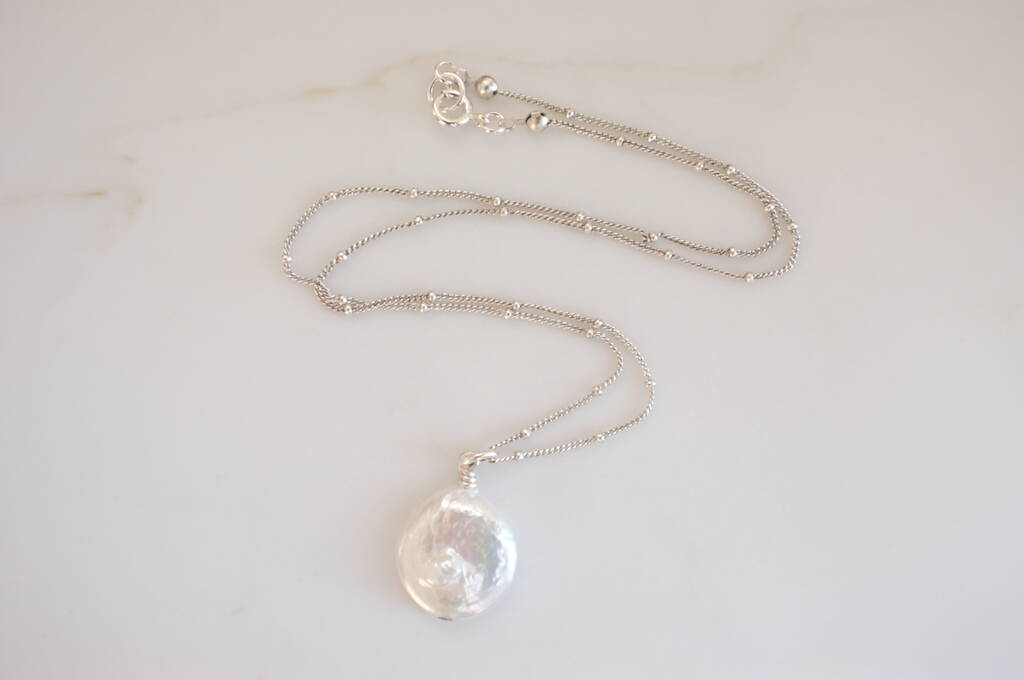 Harvest Moon Necklace By Gift Jewellery by Victoria Fergusson