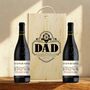 Best Dad Wine Gift Set With Custom Lid, thumbnail 5 of 12