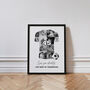 Personalised Football Shirt Photo Print For Dad, thumbnail 4 of 6