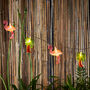 10 LED Flamingo And Palm Tree Fairy Lights, thumbnail 1 of 2