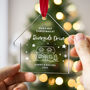 First Christmas House Ornament Custom Address And Names, thumbnail 5 of 7