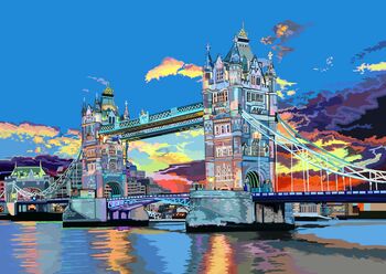 Tower Bridge From Potters Fields Park Art Print By Tomartacus