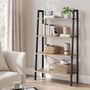 Industrial Ladder Shelf Bookshelf Storage Unit, thumbnail 1 of 12