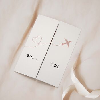 Destination Wedding Gatefold Invitations, 2 of 5