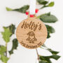 Personalised Baby's 1st Christmas Bauble Decoration, thumbnail 1 of 6