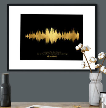 Personalised Limited Edition Sound Wave Print, 2 of 9