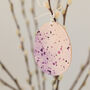 Personalised Leather Easter Egg Decoration, thumbnail 3 of 8
