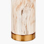 Natural Stone Effect Ceramic Tall Table Lamp, thumbnail 5 of 7