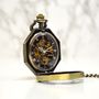 Personalised Pocket Watch With An Octagonal Design, thumbnail 3 of 6