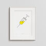 Injection Of Joy Limited Edition Art Print, thumbnail 1 of 8