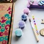 Personalised Paint Your Own Mermaid Wooden Letter, thumbnail 5 of 7