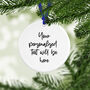 Leicester City Bauble, Ceramic Tree Decoration, thumbnail 2 of 3