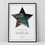Welcome To The World Personalised Star Map Print New Baby Gift, thumbnail 1 of 12