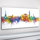 Derby City Skyline Art Print By Art Pause | notonthehighstreet.com