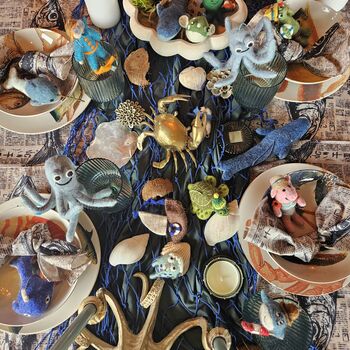 Handmade Felt Puffer Fish Decoration, 3 of 3