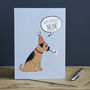 Border Terrier Mum Birthday Card, thumbnail 2 of 2