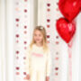 Valentines Personalised Embroidered Name Sweater Dress, thumbnail 3 of 11